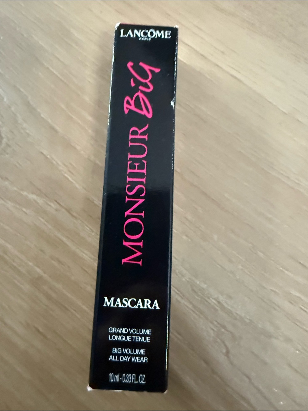 Lancôme Monsieur Big Mascara in Black with Pink Accents
